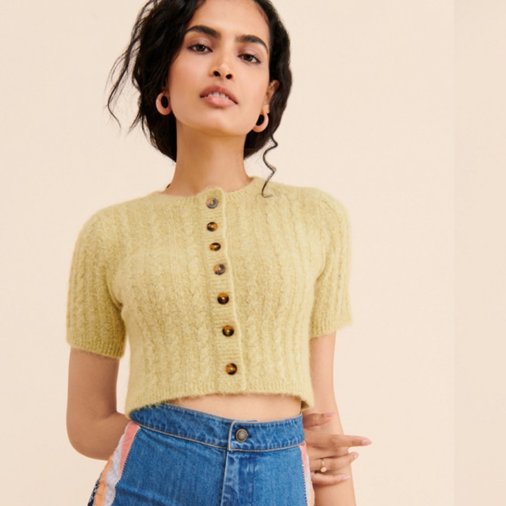 Tach Cropped Sweater